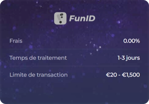 Retrait via FunID chez Wazamba